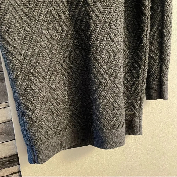 maison scotch thick material dark grey sweater - Picture 4 of 13